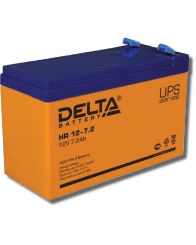 Delta HR 12-7.2. Аккумулятор герметичный свинцово-кислотный. Delta в Сочи