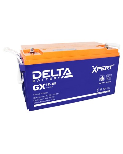 Delta GX 12-65. Аккумулятор герметичный свинцово-кислотный. Delta в Сочи