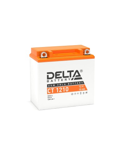 Delta CT 1210. Аккумулятор герметичный свинцово-кислотный стартерный. Delta в Сочи