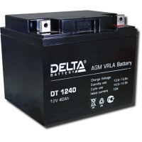 Delta DT 1240. Аккумулятор герметичный свинцово-кислотный. Delta