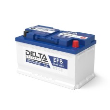 Delta START MASTER EFB 1285 (85 Ah). Аккумулятор автомобильный герметичный свинцово-кислотный. Delta