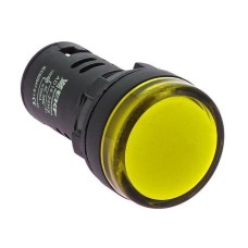 AD16-22HS желтый 230 В AC (ledm-ad16-o). Матрица светодиодная желтый. EKF