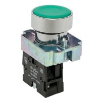 BA31 зеленая NO (xb2-ba31). Кнопка зеленая. EKF