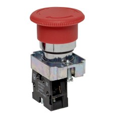 BS542 поворотная красная грибок NC (xb2-bs542). Кнопка поворотная красная грибок. EKF