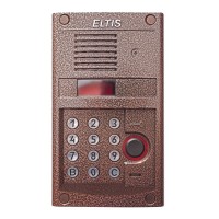 DP300-RD24 (медь). Блок вызова домофона. ELTIS