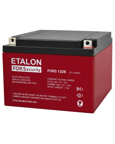 ETALON FORS 1226. Аккумулятор герметичный свинцово-кислотный. ETALON в Сочи
