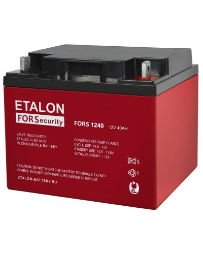 ETALON FORS 1240. Аккумулятор герметичный свинцово-кислотный. ETALON в Сочи