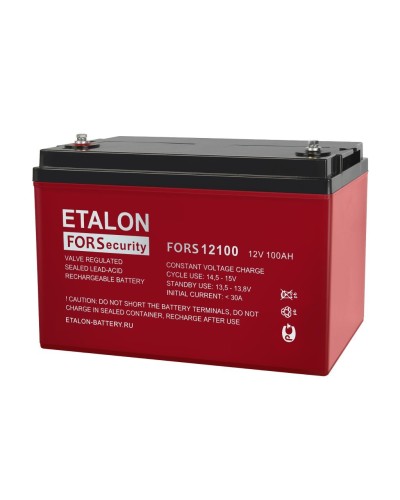 ETALON FORS 12100. Аккумулятор герметичный свинцово-кислотный. ETALON в Сочи