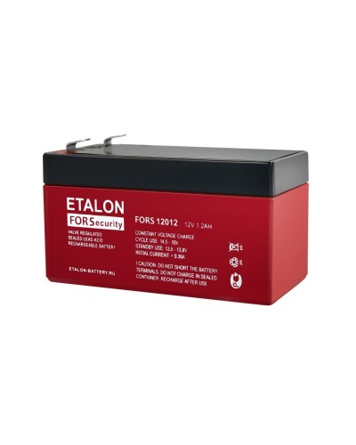 ETALON FORS 12012. Аккумулятор герметичный свинцово-кислотный. ETALON в Сочи