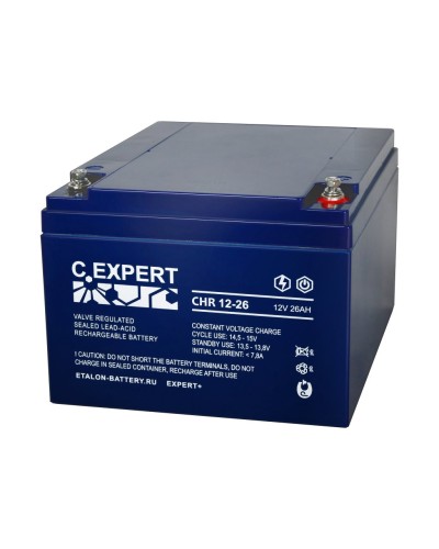 C.EXPERT CHR 12-26. Аккумулятор герметичный свинцово-кислотный. EXPERT в Сочи