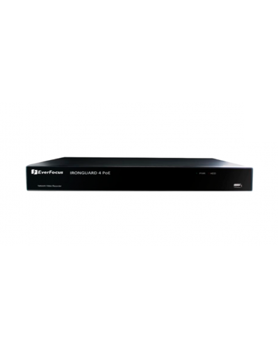 IRONGUARD 8 PoE. IP-видеорегистратор 8-канальный. EverFocus в Сочи