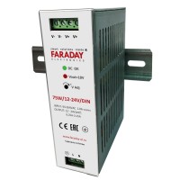 75W/12-24V/DIN. Блок питания. FARADAY