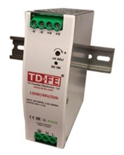 120W/48V/DIN. Блок питания. FARADAY в Сочи