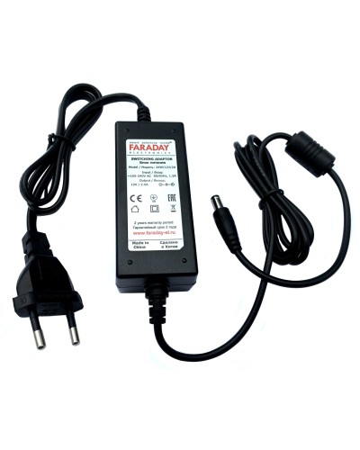 24W/12V/2A. Импульсный блок питания в пластиковом корпусе. FARADAY в Сочи