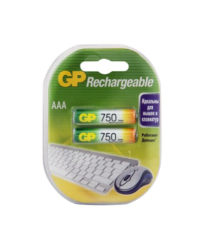 GP 75AAAHC AA (GP 75AAAHC-2DECRC2), упак. 2 шт.. Перезаряжаемые аккумуляторы. GP Batteries в Сочи