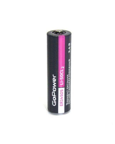 ER14505 GoPower. Литий-тионилхлоридный элемент питания. GoPower в Сочи