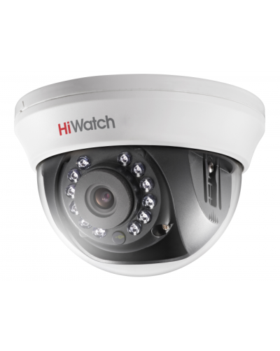 DS-T591(C) (3.6 mm). Бюджетная видеокамера мультиформатная купольная. HiWatch в Сочи