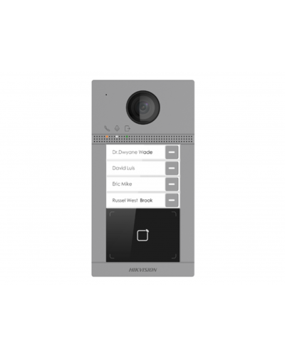DS-KV8413-WME1(C)/Flush. Вызывная панель IP-домофона. Hikvision в Сочи