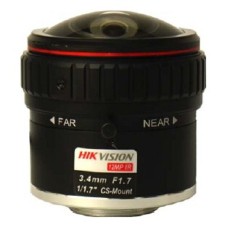 HF3417D-12MPIR. Объектив мегапиксельный с автоматической диафрагмой (АРД). Hikvision