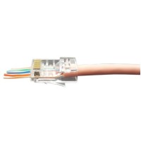 PLEZ-8P8C-U-C6-100 (100 шт). Разъем RJ-45. Hyperline