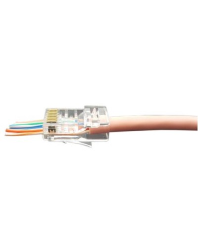 PLEZ-8P8C-U-C6-100 (100 шт). Разъем RJ-45. Hyperline в Сочи