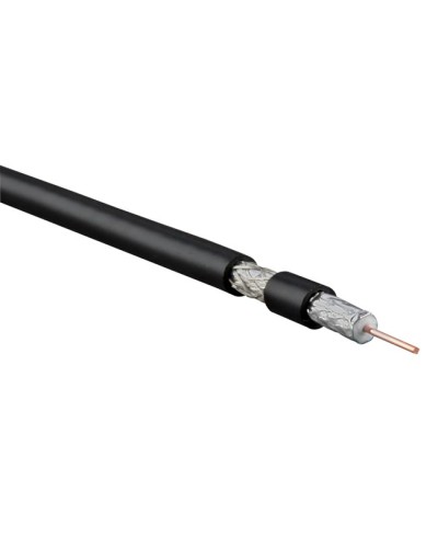COAX-RG6-CU-100. Кабель коаксиальный. Hyperline в Сочи