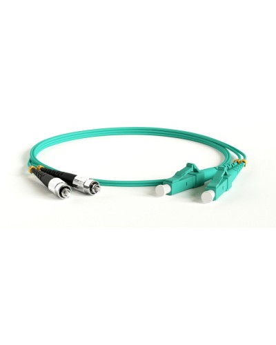 FC-D2-503-FC/PR-LC/PR-H-1M-LSZH-AQ. Патч-корд волоконно-оптический многомодовый. Hyperline в Сочи
