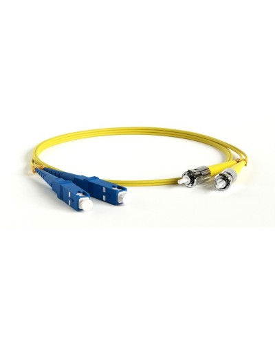 FC-D2-9A1-SC/UR-ST/UR-H-1M-LSZH-WH. Патч-корд волоконно-оптический ST-SC. Hyperline в Сочи