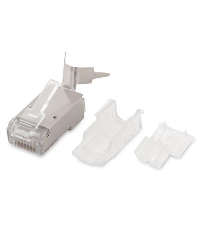 PLUG-8P8C-UV-C6A-SH-50 (50 шт). Разъем RJ-45. Hyperline в Сочи