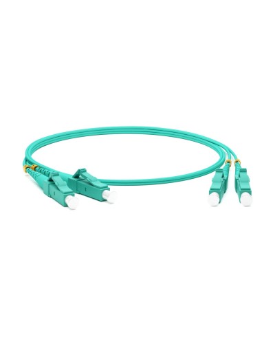 FC-D2-503-LC/PR-LC/PR-H-10M-LSZH-AQ. Патч-корд волоконно-оптический многомодовый. Hyperline в Сочи