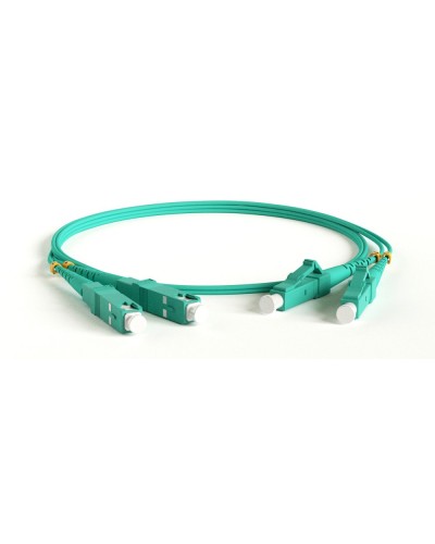 FC-D2-503-LC/PR-SC/PR-H-10M-LSZH-AQ. Патч-корд волоконно-оптический многомодовый. Hyperline в Сочи