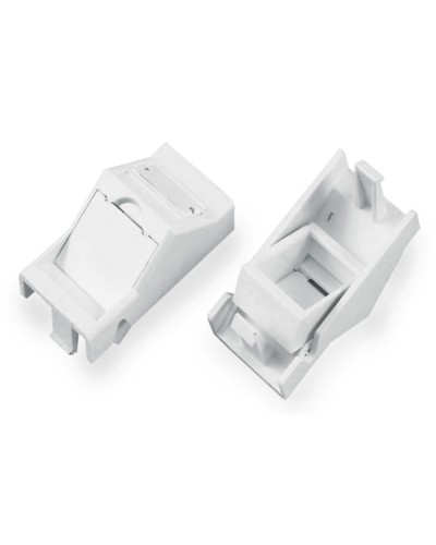 SIP2A-1K-M45-22.5. Вставка угловая 45x22.5 (аналог Mosaic) для 1 модуля формата Keystone Jack. Hyperline в Сочи