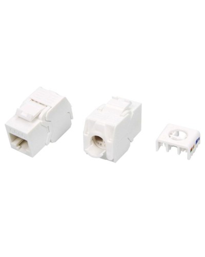 KJ8-8P8C-C6-180-TLS-WH. Вставка Keystone Jack RJ-45. Hyperline в Сочи