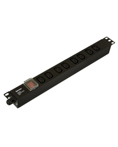 SHE19-8IEC-S-CB. Блок розеток 19. Hyperline в Сочи