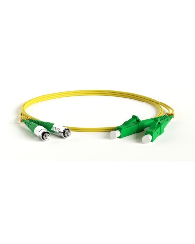 FC-D2-9-FC/AR-LC/AR-H-1M-LSZH-YL. Патч-корд волоконно-оптический FC-LC. Hyperline в Сочи