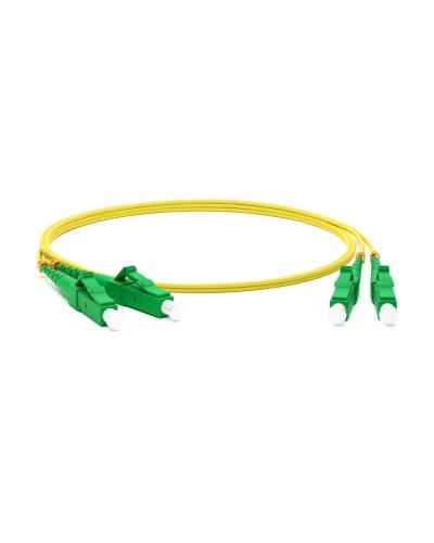 FC-D2-9-LC/AR-LC/AR-H-3M-LSZH-YL. Патч-корд волоконно-оптический одномодовый. Hyperline в Сочи