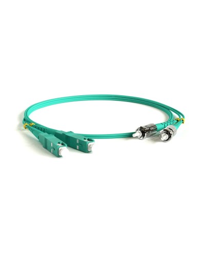 FC-D2-503-SC/PR-ST/PR-H-3M-LSZH-AQ. Патч-корд волоконно-оптический многомодовый. Hyperline в Сочи