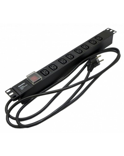 SHE19-8IEC-S-2.5EU. Блок розеток 19. Hyperline в Сочи
