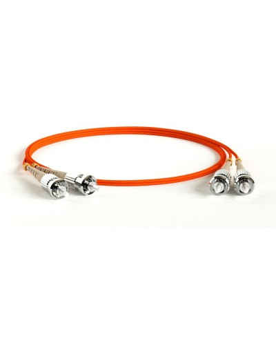 FC-D2-50-ST/PR-ST/PR-H-1M-LSZH-OR. Патч-корд волоконно-оптический многомодовый. Hyperline в Сочи