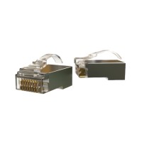 PLEZ-8P8C-UA-C5-SH-100 (100 шт). Разъем RJ-45. Hyperline