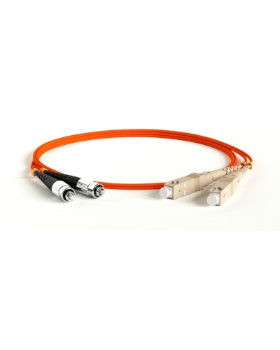 FC-D2-50-FC/PR-SC/PR-H-1M-LSZH-OR. Патч-корд волоконно-оптический SC-FC. Hyperline в Сочи