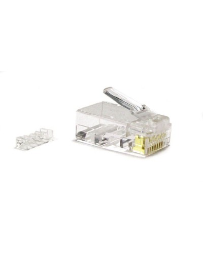 PLUG-8P8C-UV-C6-SH-100 (100 шт). Разъем RJ-45. Hyperline в Сочи