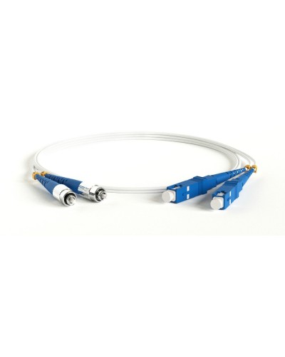 FC-D2-9A1-FC/UR-SC/UR-H-1M-LSZH-WH. Патч-корд волоконно-оптический SC-FC. Hyperline в Сочи