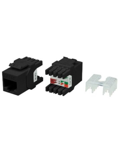KJ8-8P8C-C5e-180-BK. Вставка Keystone Jack RJ-45. Hyperline в Сочи