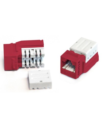 KJNE-8P8C-C5e-90-RD. Вставка Keystone Jack RJ-45. Hyperline в Сочи