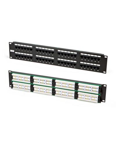 PP3-19-48-8P8C-C5E-110D. Патч-панель 19. Hyperline в Сочи
