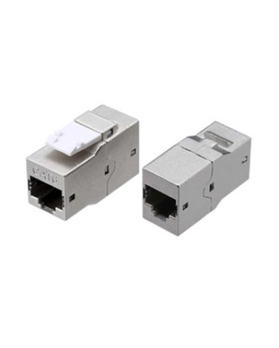CA2-KJ-C6-SH-BK. Проходной адаптер. Hyperline в Сочи