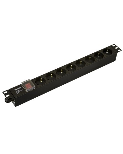 SHE19-8SH-S-CB. Блок розеток 19. Hyperline в Сочи