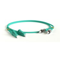FC-D2-503-LC/PR-ST/PR-H-2M-LSZH-AQ. Патч-корд волоконно-оптический многомодовый. Hyperline