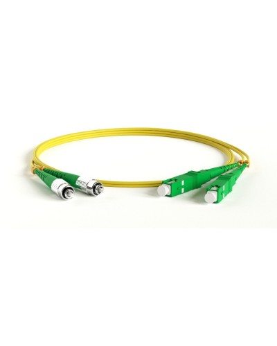 FC-D2-9-FC/AR-SC/AR-H-1M-LSZH-YL. Патч-корд волоконно-оптический SC-FC. Hyperline в Сочи
